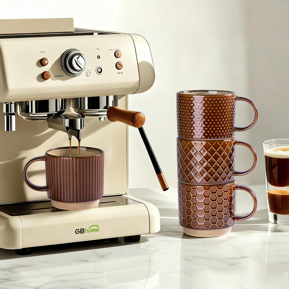 GBhome tasse tenue en main illustrant ergonomie et contenance 12 oz