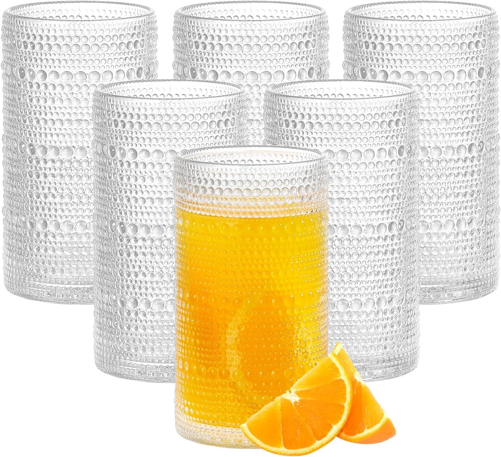 GDCCI gobelet hobnail face montrant le design vintage et une prise sûre