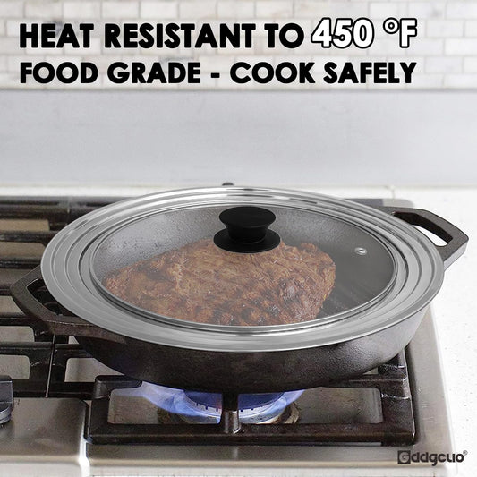 GDDGCUO gros plan verre trempé transparent pour surveiller la cuisson facilement