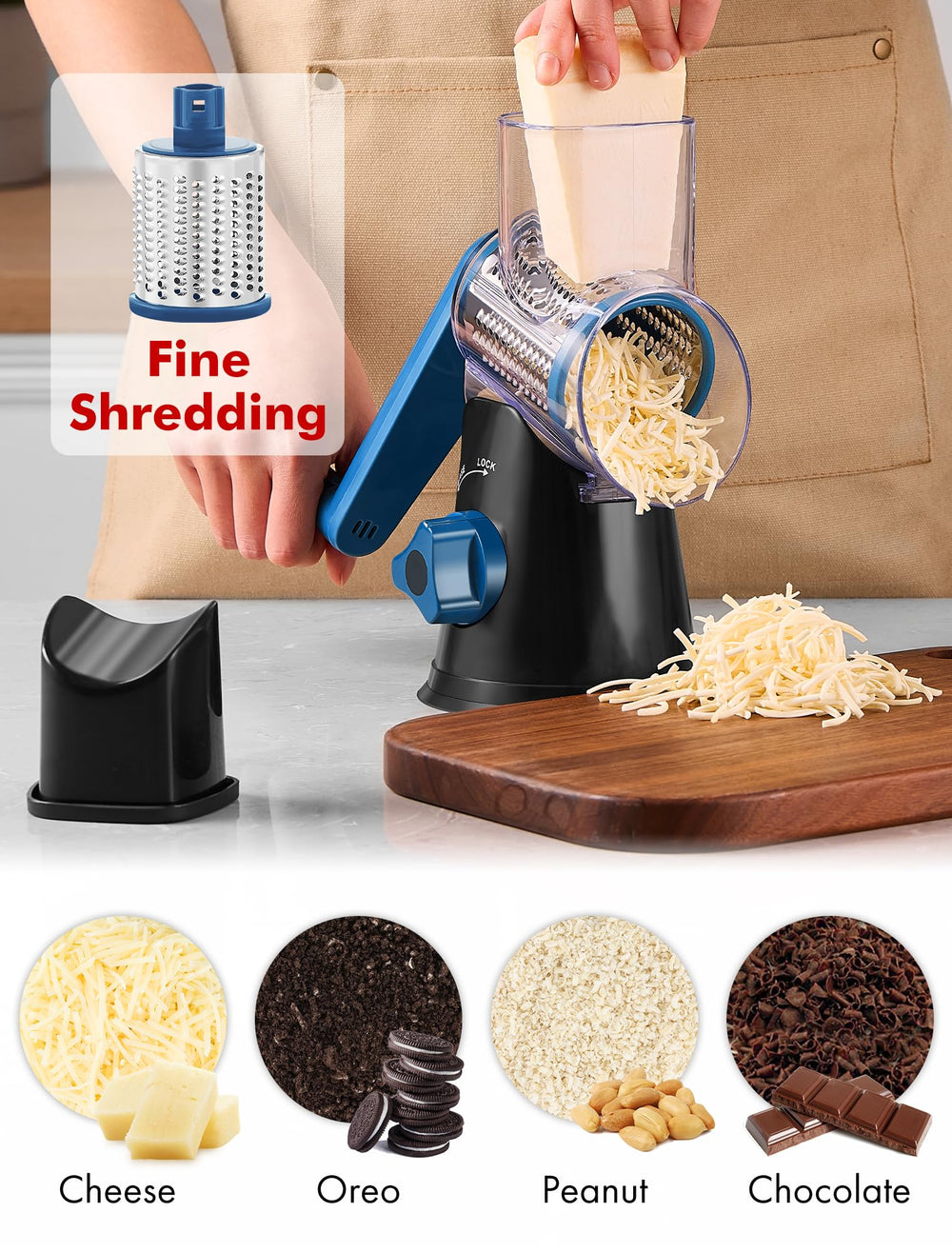 GDL gros plan lame en inox pour coupes nettes et durables