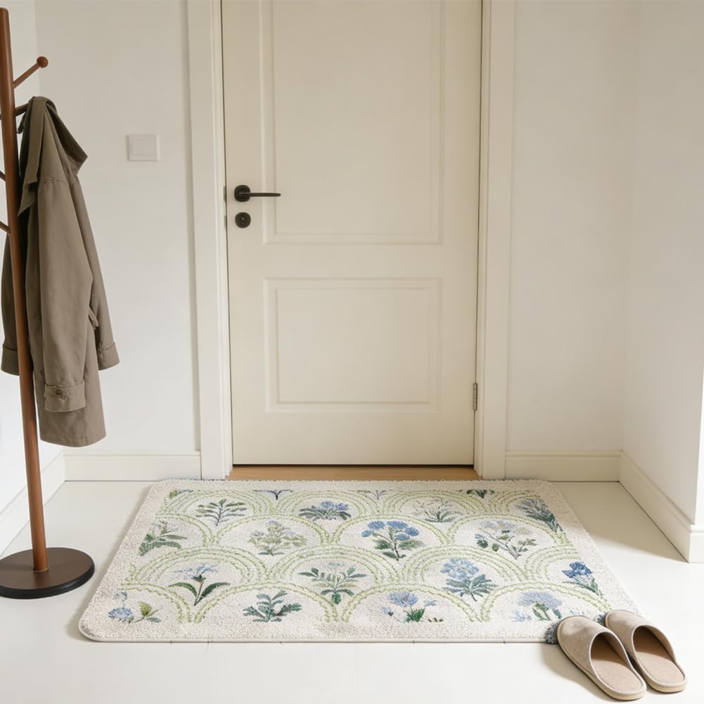 gdmgdr tapis placé devant une douche, sécurité et style dans la salle de bains