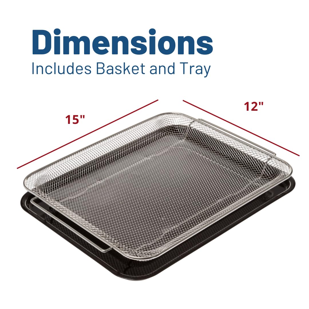 GE PM48X120 panier en usage dans un four, résultat croustillant uniforme