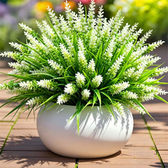 Geegoods avant-emballage montrant bouquets blancs et effet naturel