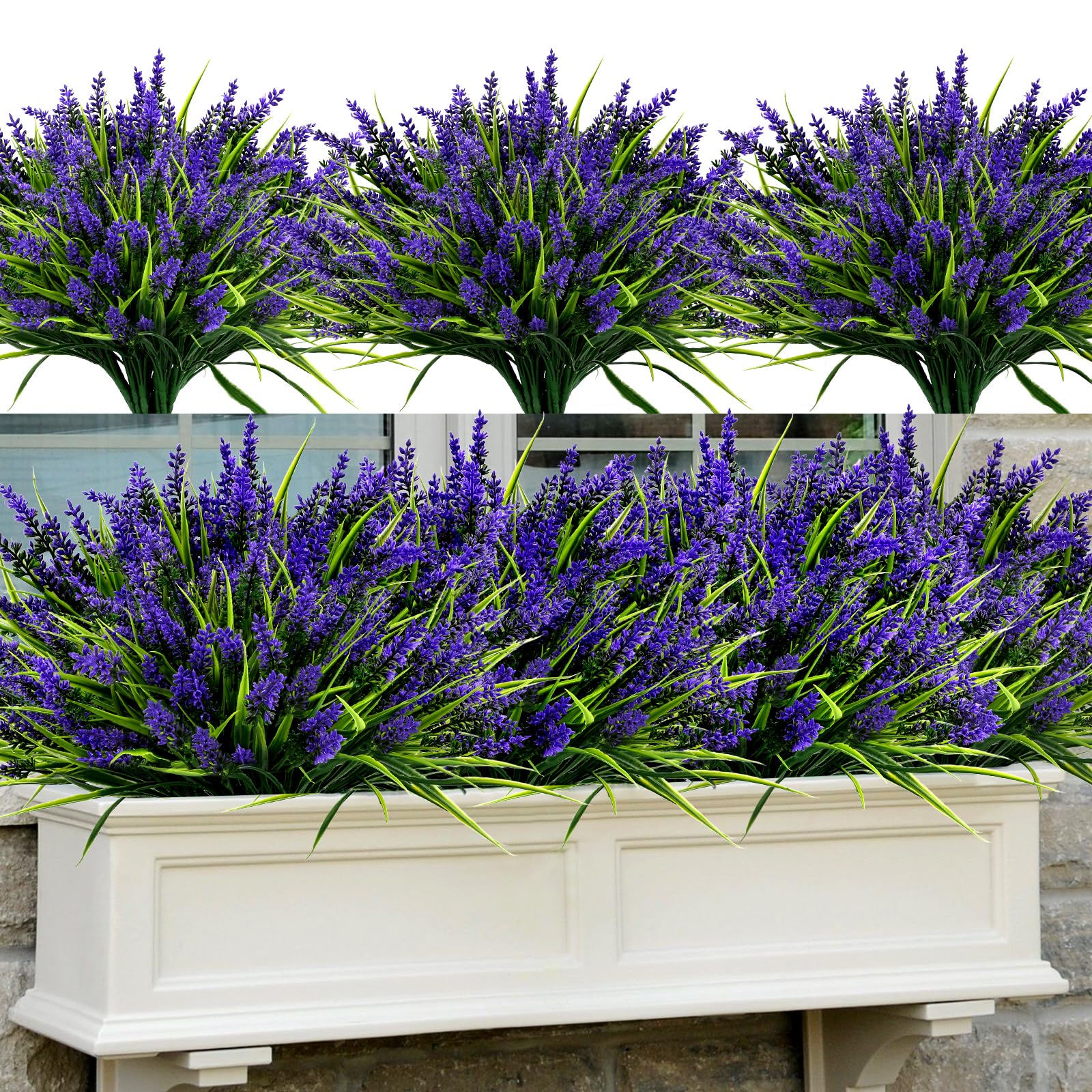 Geegoods lavande 48 bouquets face montrant remplissage immédiat