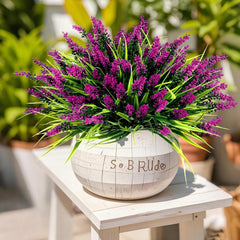 Geegoods lavande fuchsia gros plan tige montrant texture réaliste et flexibilité