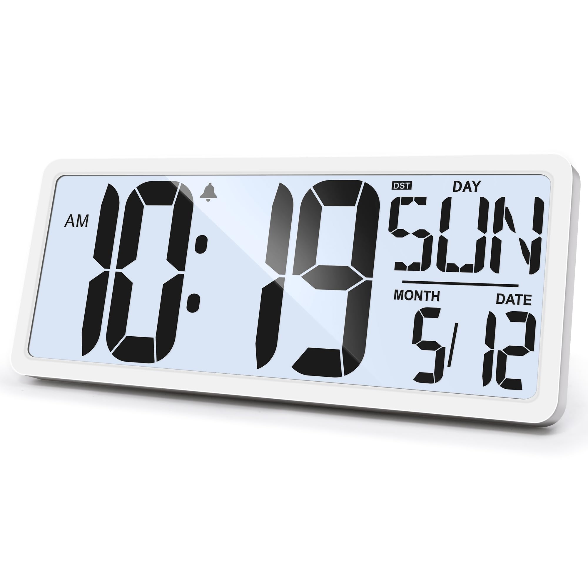 GEELION horloge murale face avant lisible de loin