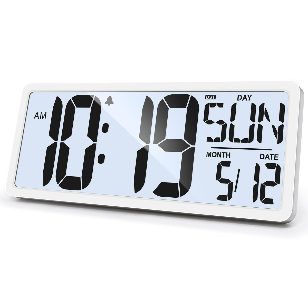 GEELION horloge murale face avant lisible de loin