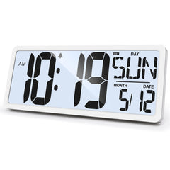 GEELION horloge murale face avant lisible de loin