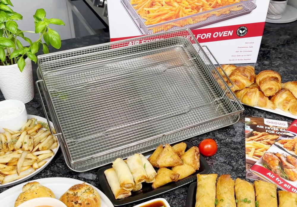 Geesta emballage avec livret de 50 recettes inclus pour inspiration immédiate