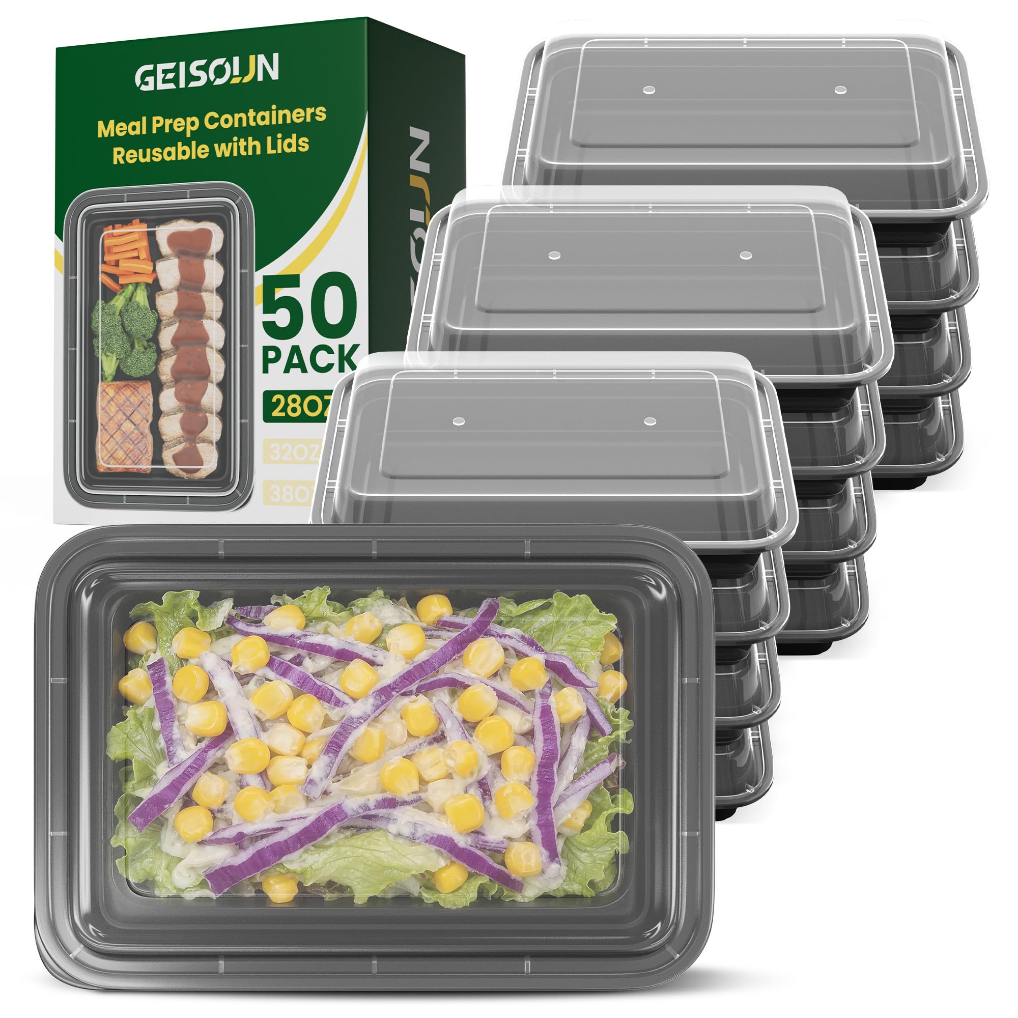 Geisoun vue avant de la boîte 28 oz montrant finition robuste et gain de place
