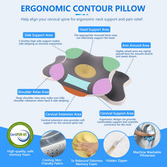 Generic Ergo Pillow housse ice silk respirante évacuant chaleur et humidité