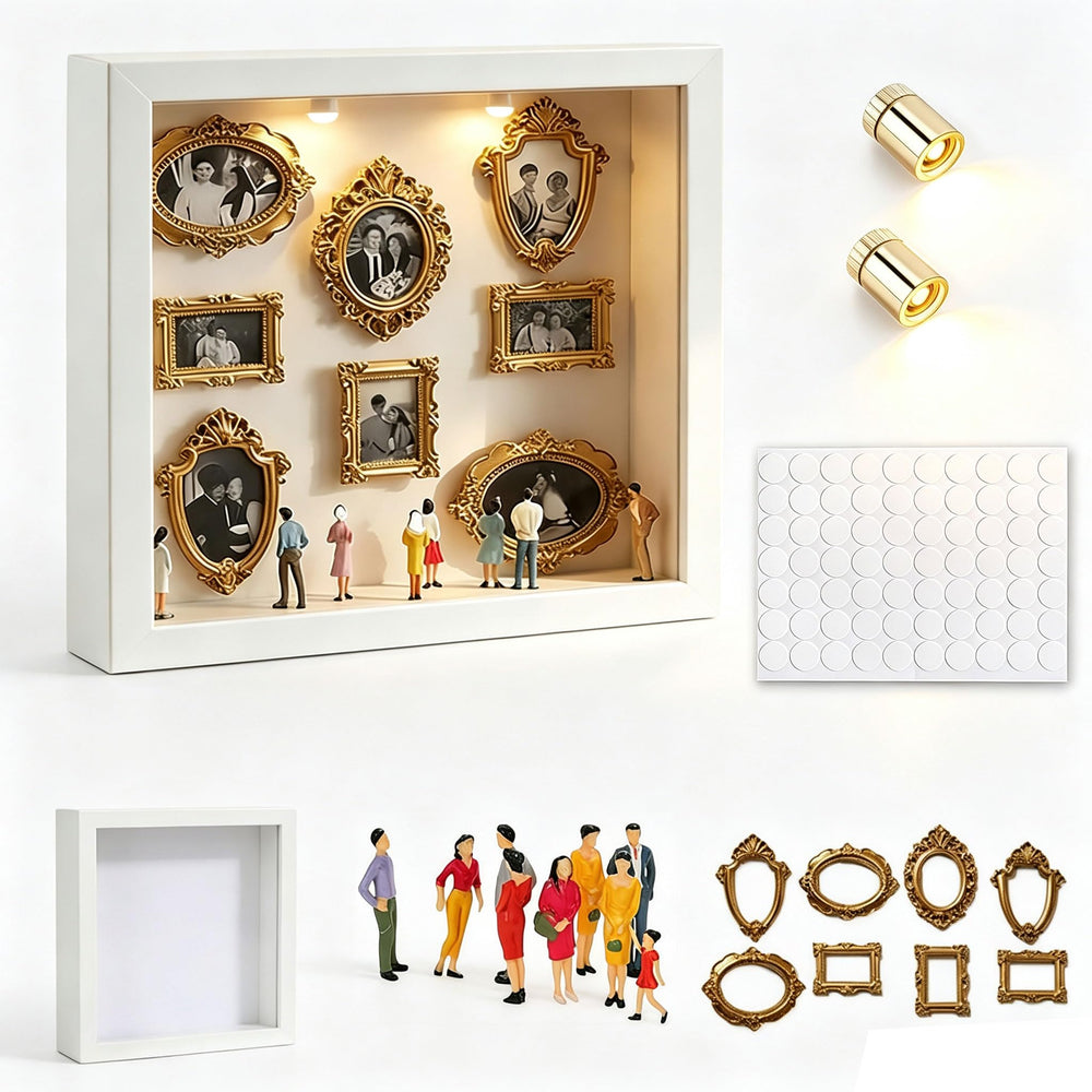Generic Mini Museum vue face montrant le cadre 3D et son effet décoratif