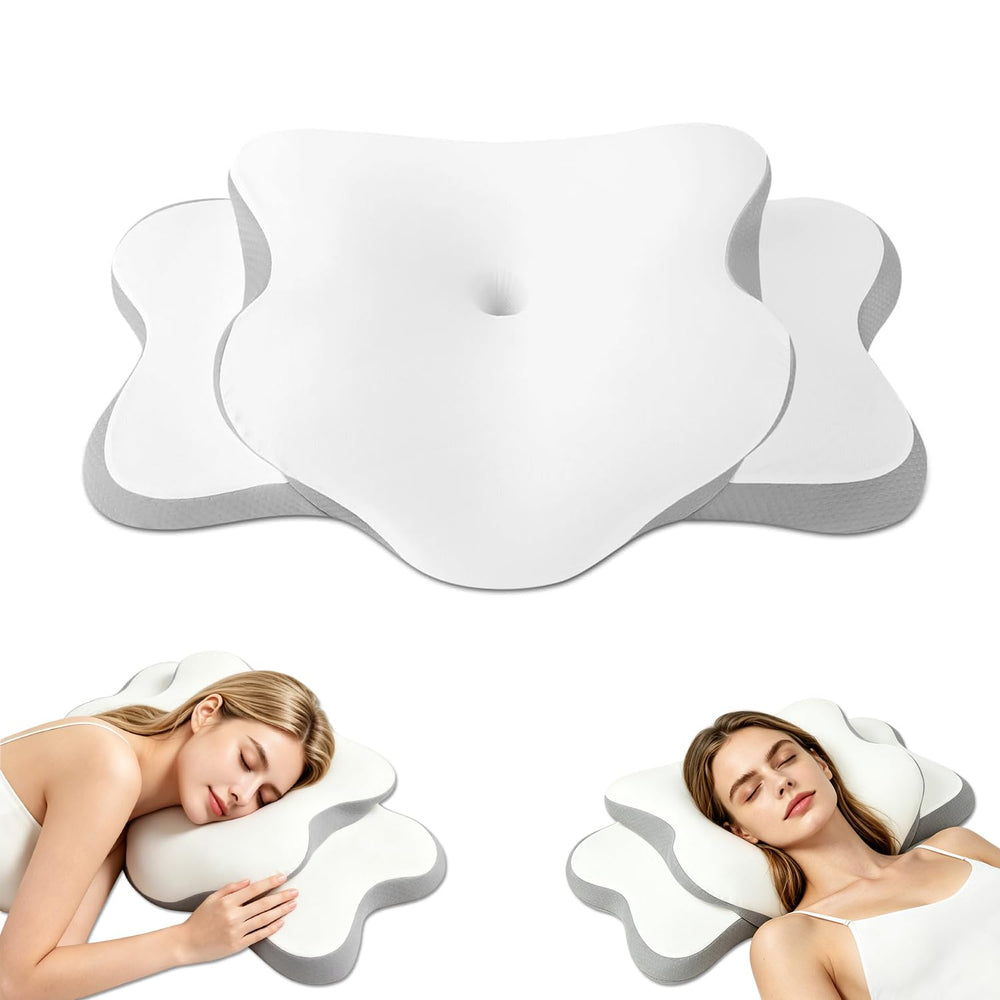 Generic oreiller face avant montrant alignement cervical et confort
