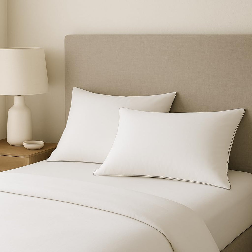 Gros plan housse Generic, texture respirante pour sommeil frais