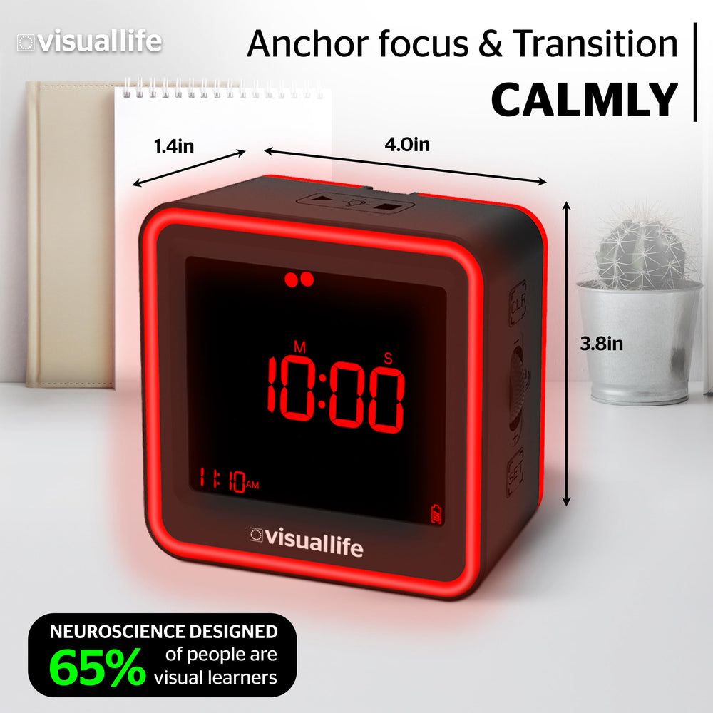 Generic minuteur visuel écran et commandes faciles à régler pour personnalisation