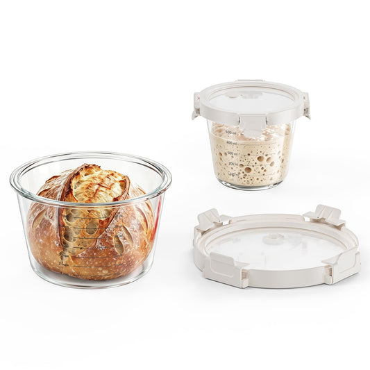GENICOOK pot 24oz avant montrant fermeture hermétique bénéfice conservation