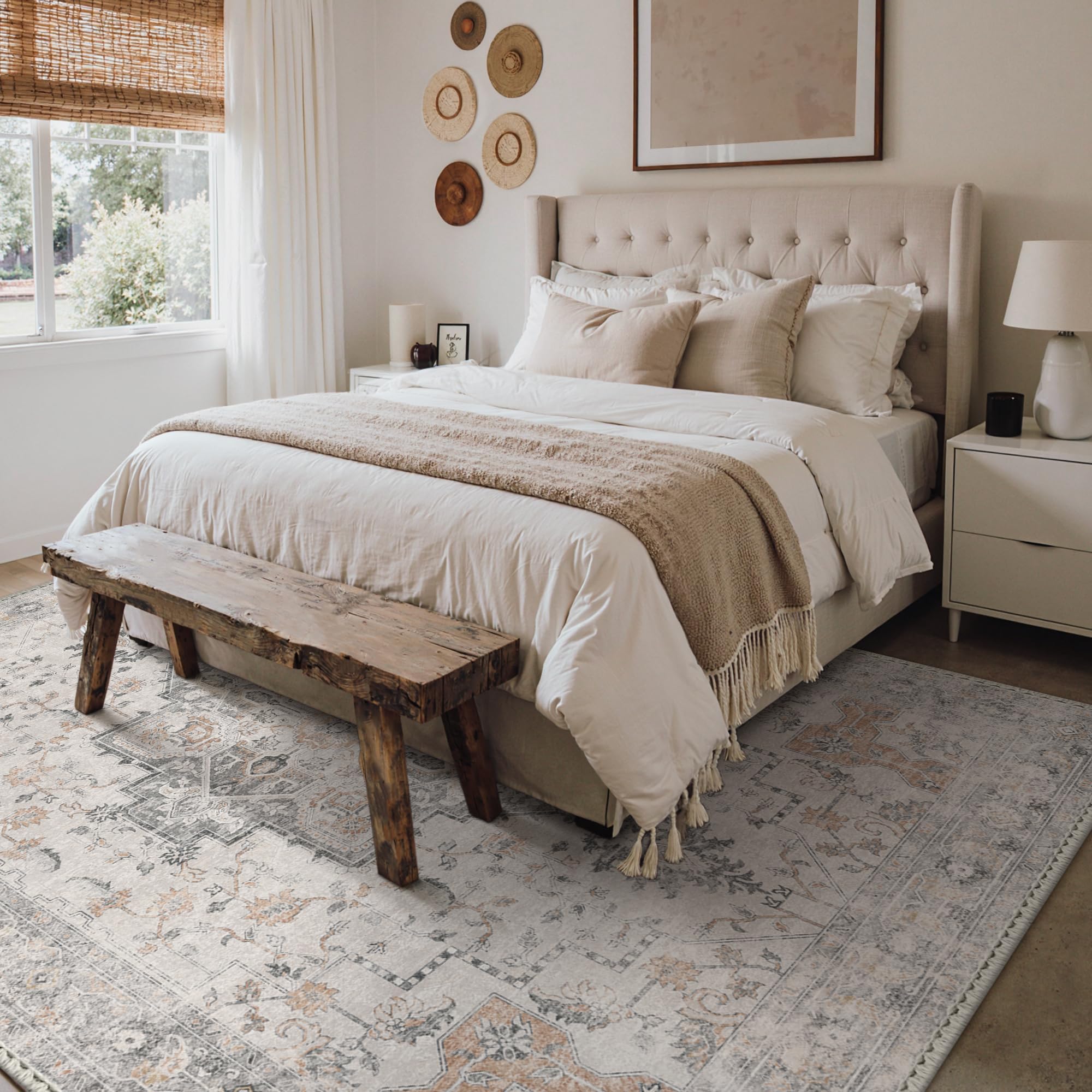 GENIMO gros plan sur le motif floral révélant texture douce et détails soignés