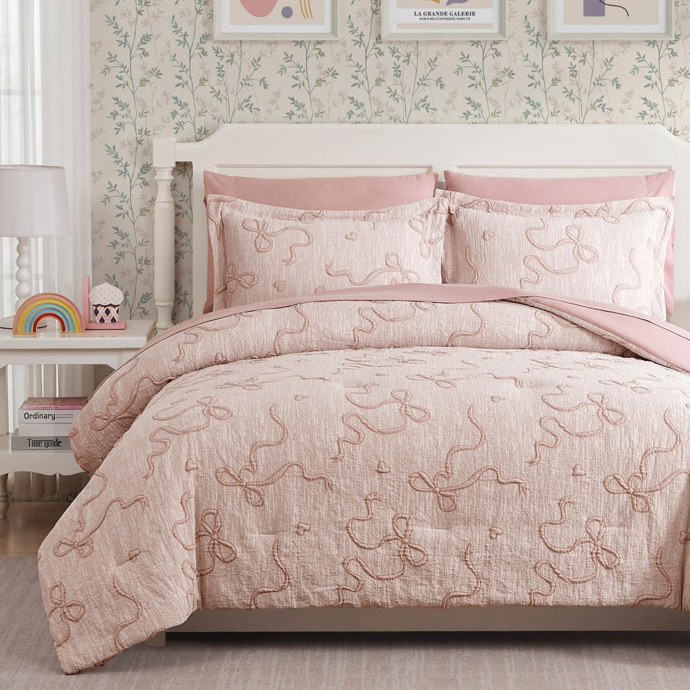 Geniospin couette rose face avant nœud bow-knot apporte élégance