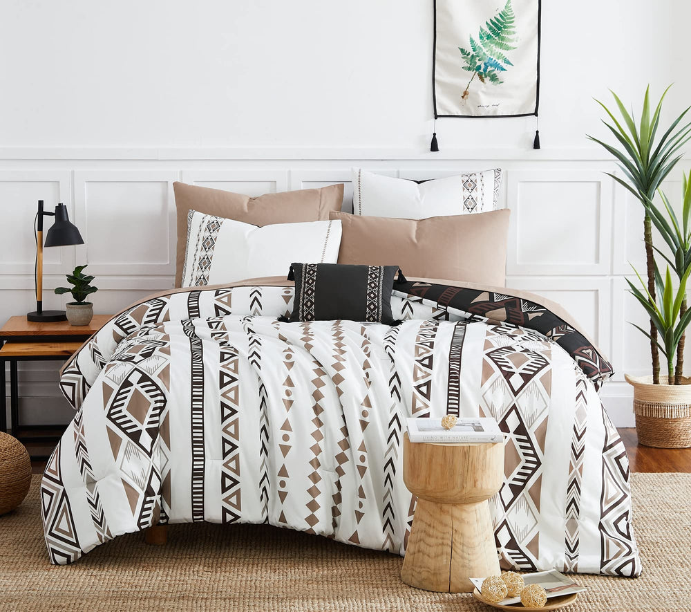 Geniospin chambre mise en scène western, style bohème instantané