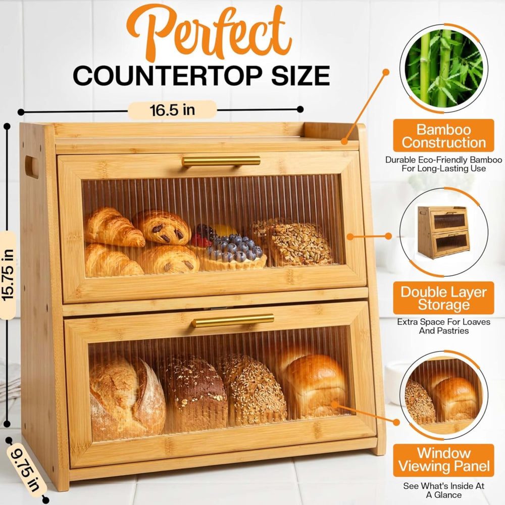 Gennua Kitchen fenêtre acrylique givrée pour vérifier le contenu rapidement