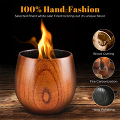 GENUINED verre bourbon profil mettant en valeur la forme ergonomique et la prise sûre