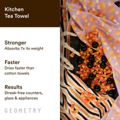 GEOMETRY gros plan du tissage Geoweave montrant absorption améliorée