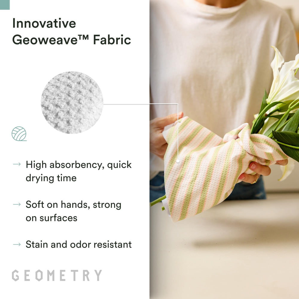 GEOMETRY détail bordure renforcée offrant durabilité et résistance