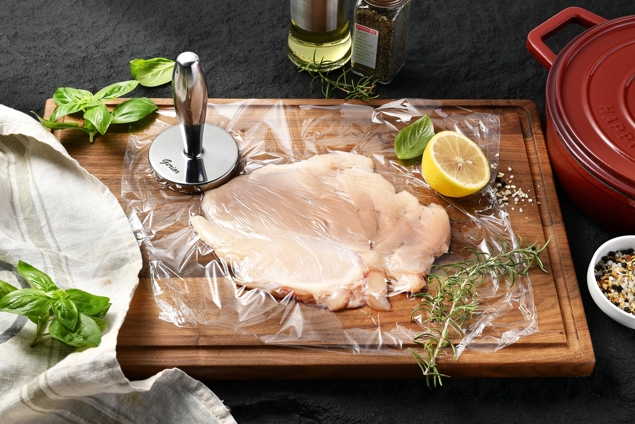 Gerior profil montrant la surface plate pour découpe régulière
