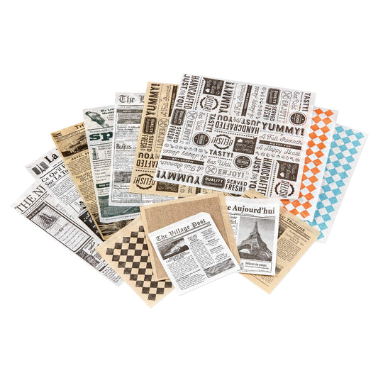 GET gros plan texture papier brun montrant résistance aux graisses