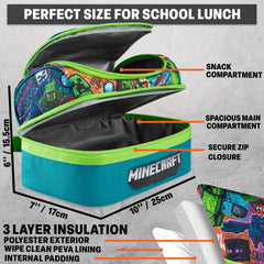 Get Trend gros plan tissu imprimé Minecraft durable et facile à nettoyer