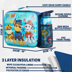 Get Trend bento Paw Patrol intérieur à trois compartiments pour repas organisés