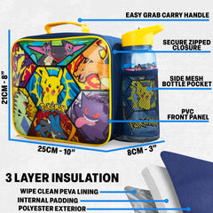 Get Trend ensemble Pokémon dans le sac, organisation repas nomade