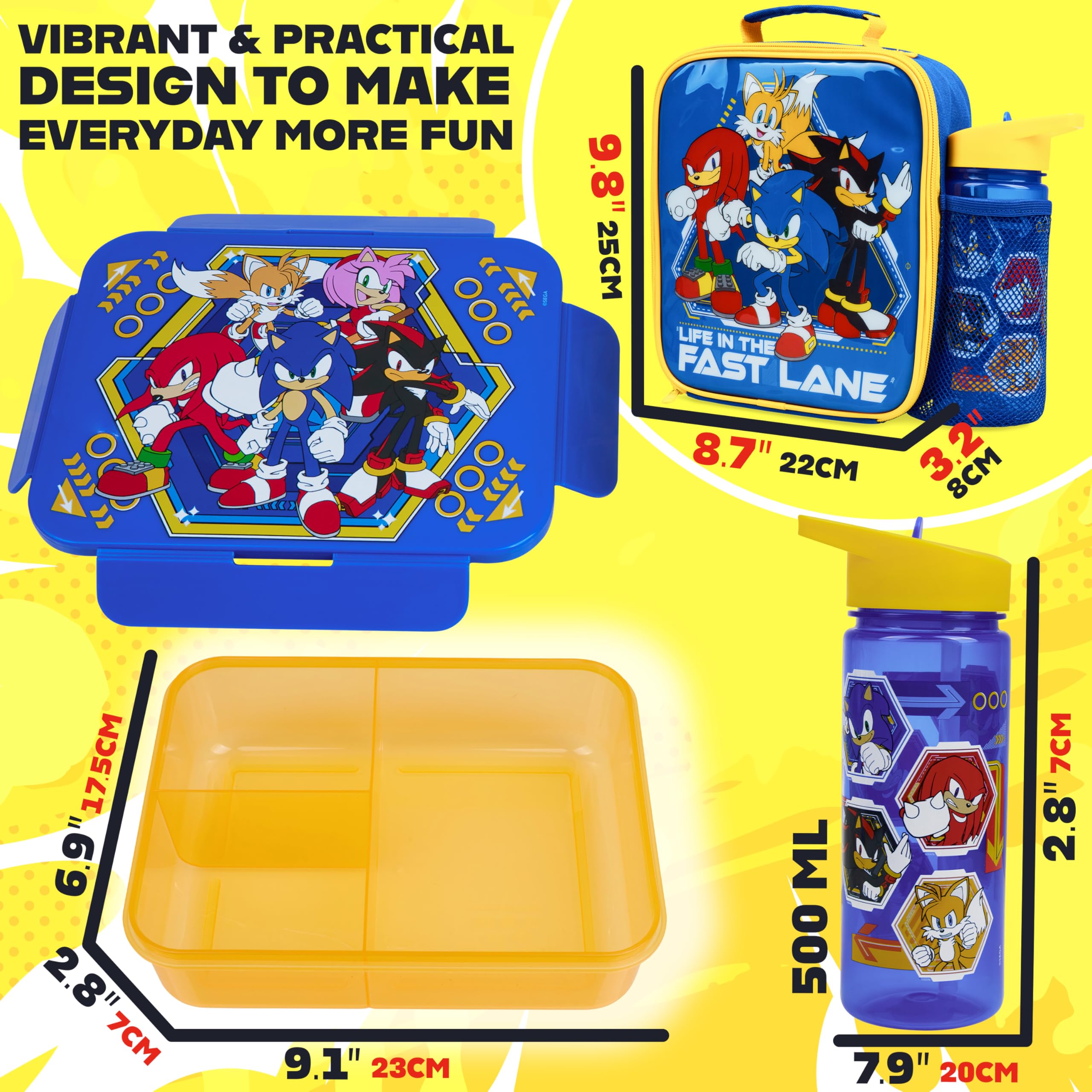 Get Trend set Sonic utilisé en pique-nique, facilite les repas en extérieur