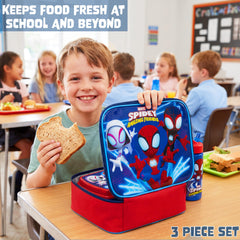 Get Trend gourde sans BPA montrée de côté, sûre et adaptée aux enfants