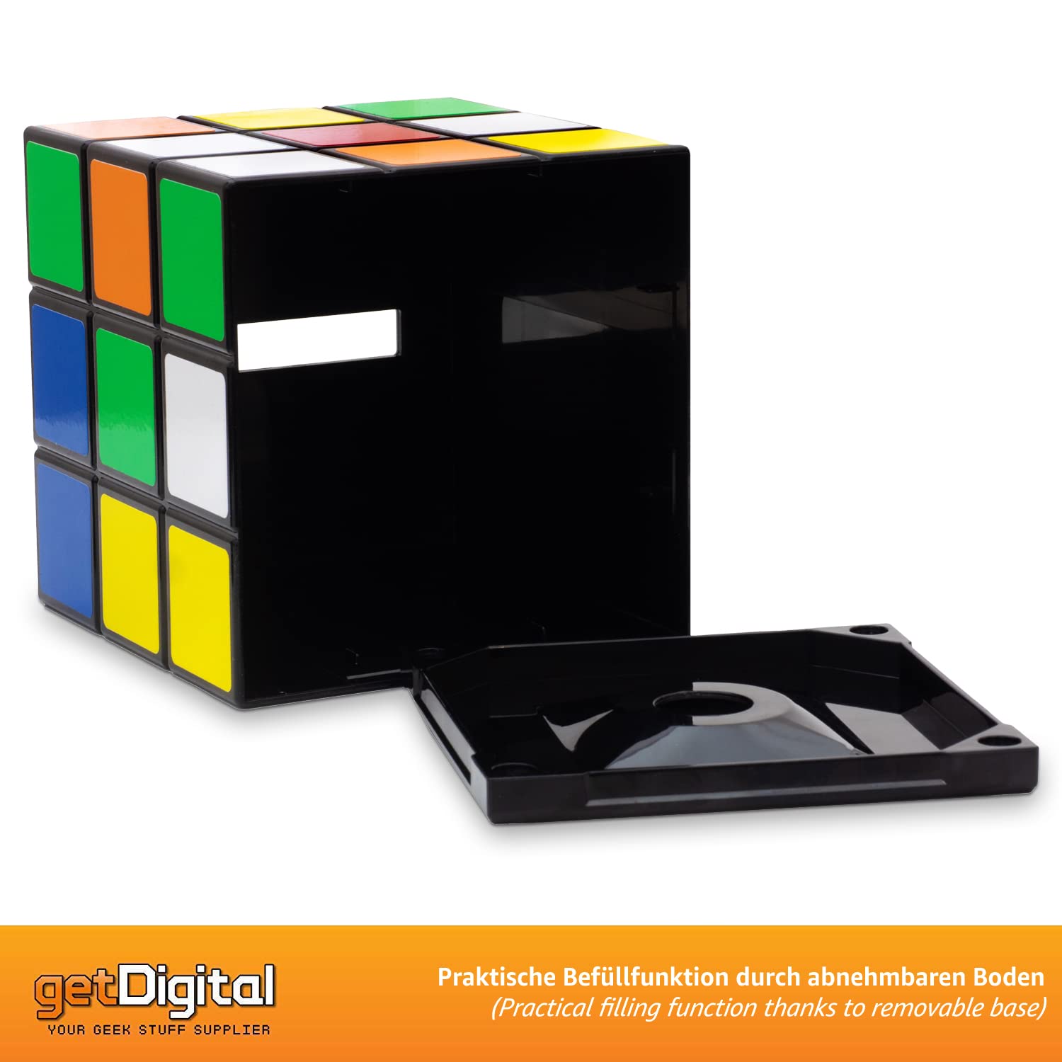 getDigital comparaison de taille avec une boîte standard pour vérification compatibilité