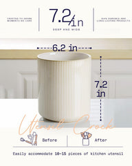 getstar pot avec spatules montrant capacité et proportion pratique