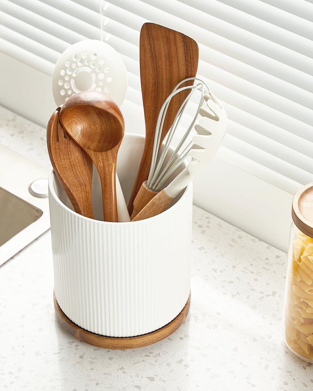 getstar scène lifestyle sur plan de travail pour esthétique cuisine