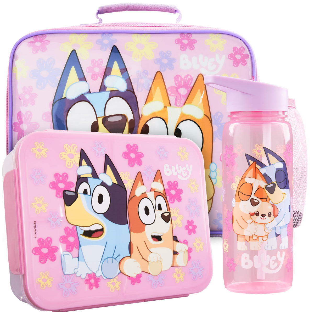 Get Trend Bluey sac isotherme devant montrant motif et praticité