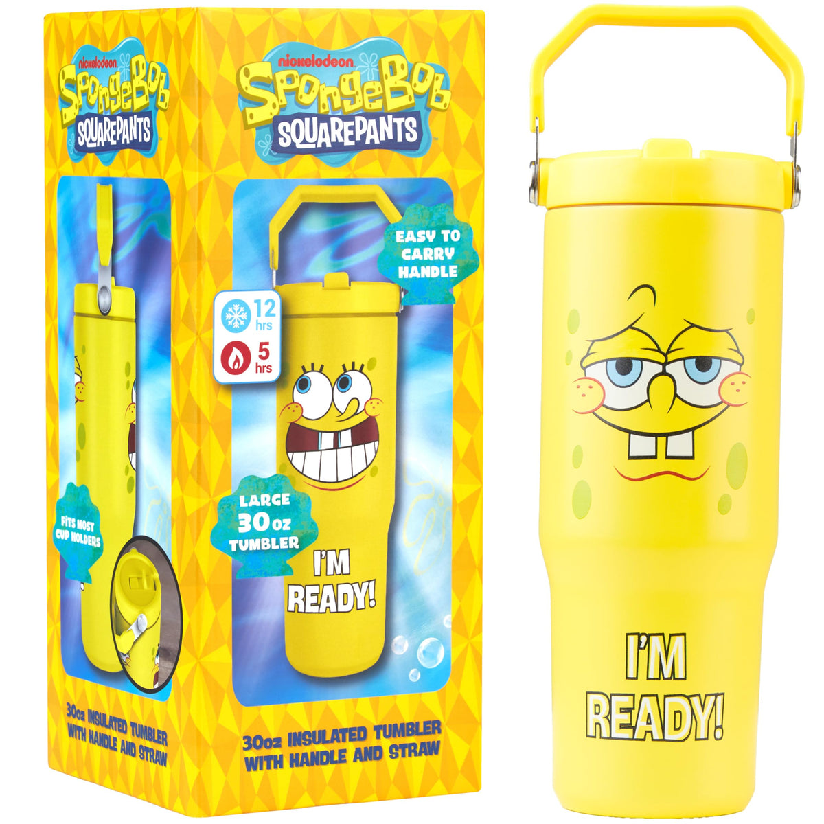 Get Trend SpongeBob face avant montrant design ludique et grande capacité