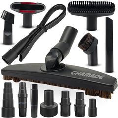 GHAMADE brosse plancher face avant montrant largeur et glisse efficace