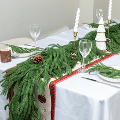 GIAUMA guirlande drapée sur manteau apportant ambiance festive