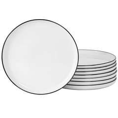 Gibson Home assiette face montrant la silhouette élégante et utilité quotidienne