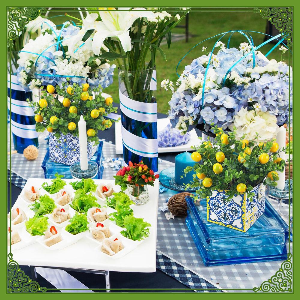 Giegxin déco posée dans une cuisine style Capri apporte ambiance méditerranéenne