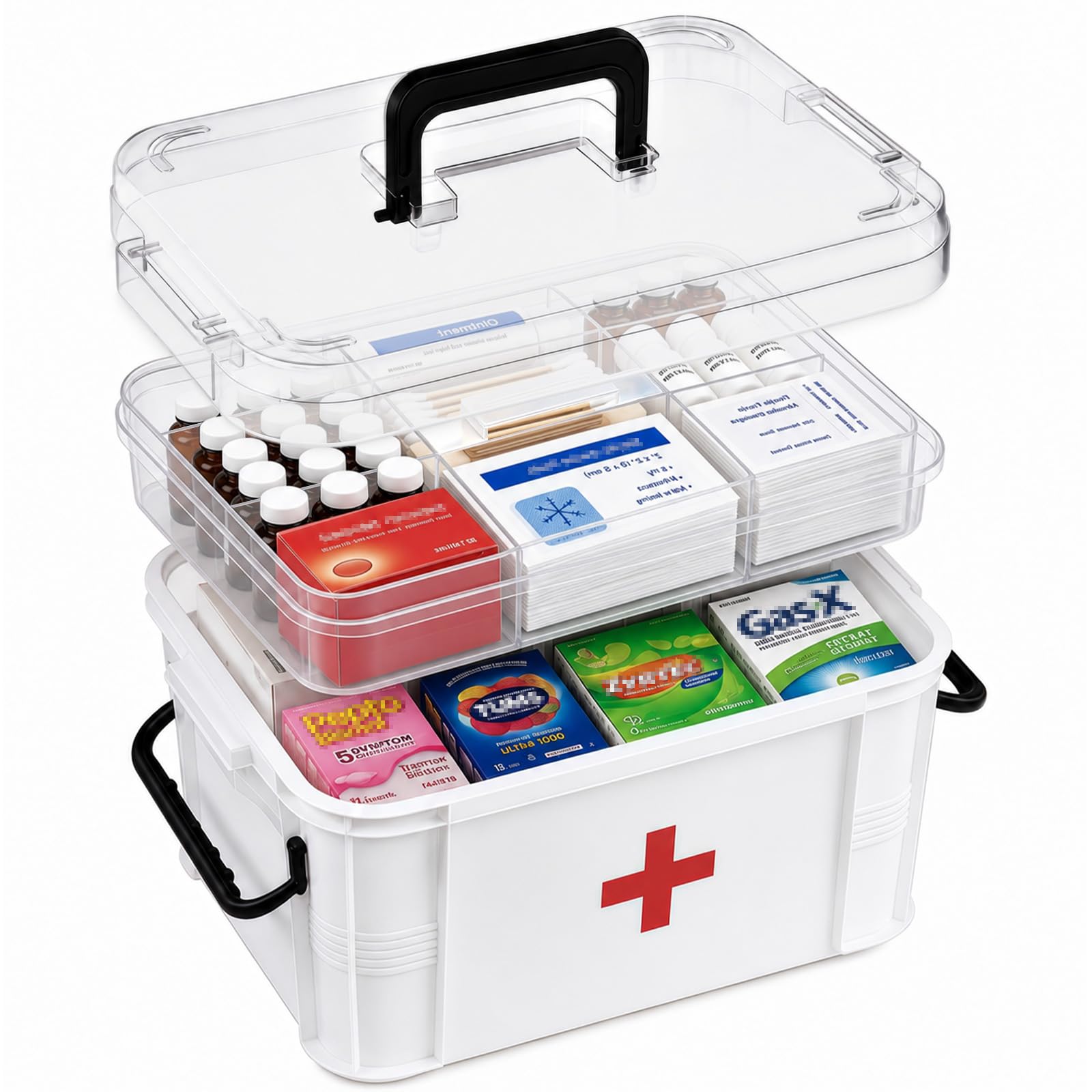 Gifhomfix boîte de face montrant rangement propre et gain de place