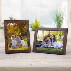 Giftgarden dos du cadre avec attaches rotatives facilitant le changement de photo