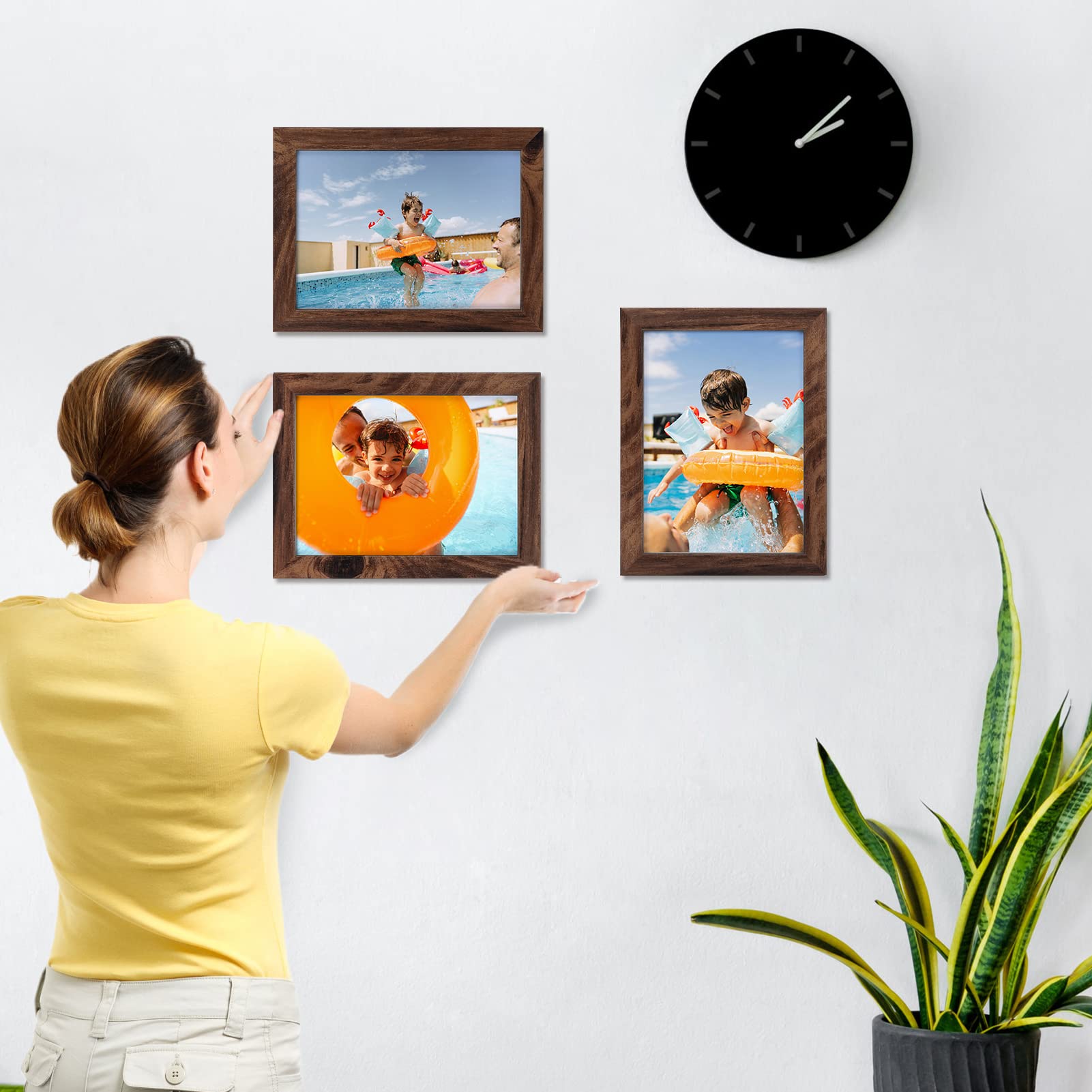 Giftgarden cadre posé sur une table illustrant usage décoratif et gain d'espace