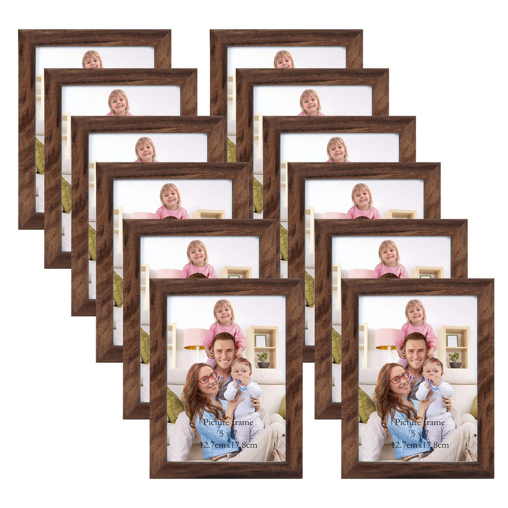 Giftgarden cadre 5x7 face avant montrant la photo nette et l'encadrement élégant