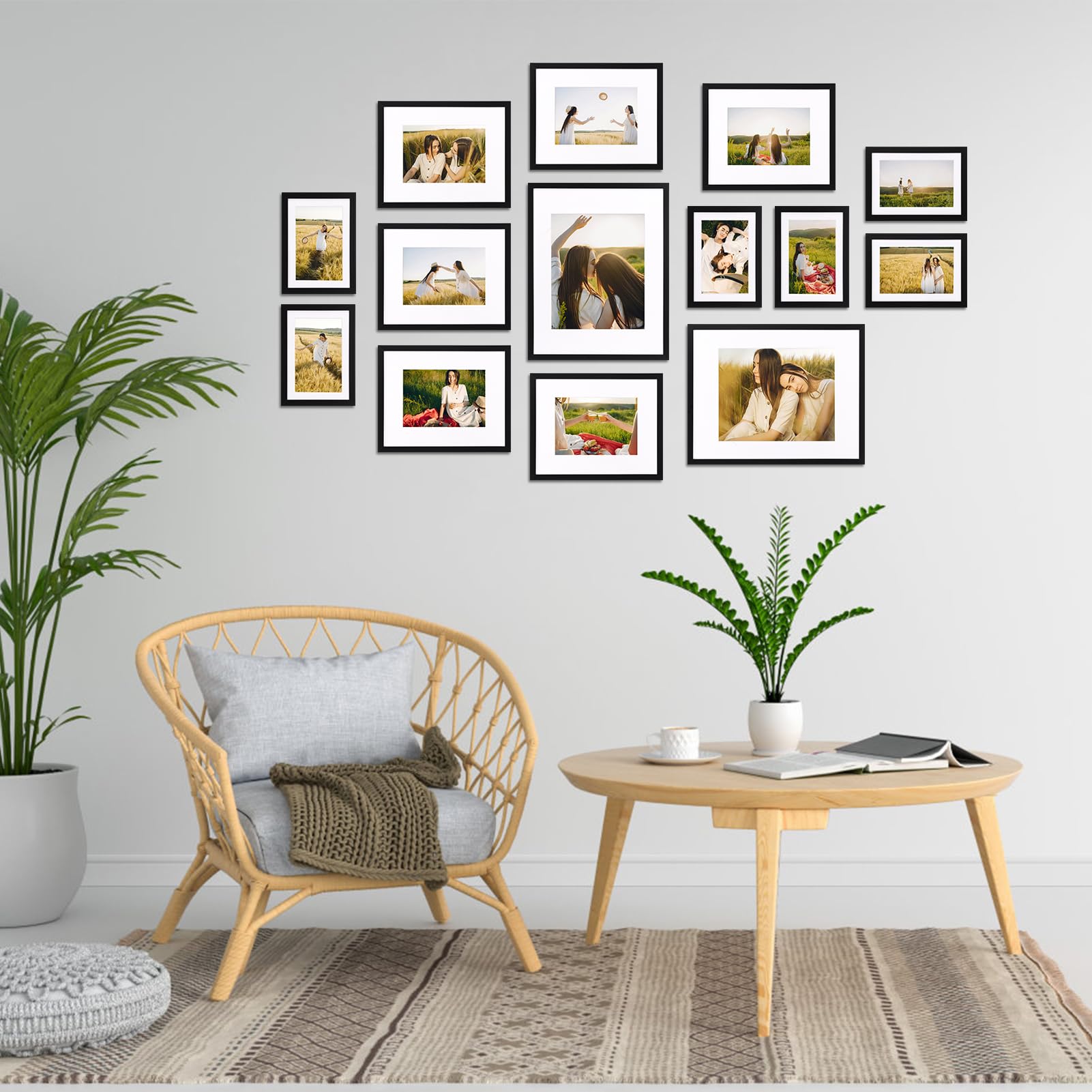 Giftgarden cadre 8x10 montrant finition et ligne moderne bénéfique pour harmonie