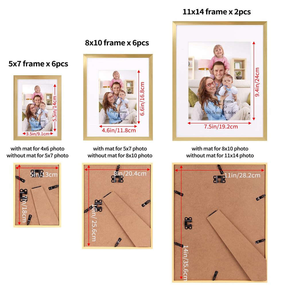 Giftgarden gros plan passe‑partout montrant finition nette et centrage