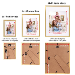 Giftgarden gros plan passe‑partout montrant finition nette et centrage